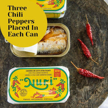 Load image into Gallery viewer, Nuri Sardines in Extra Spicy Olive Oil
